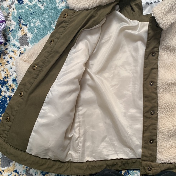 Madewell Fleece Jacket size S - Picture 5 of 8